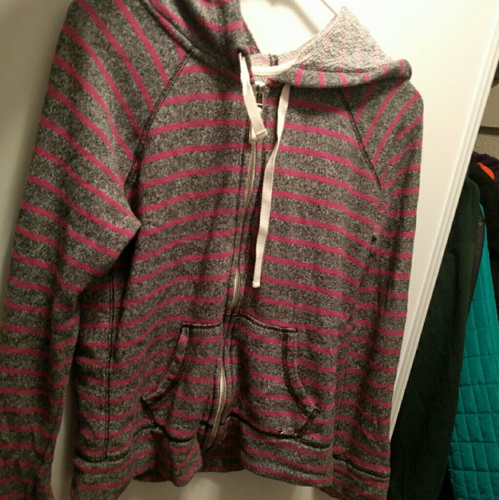 Pink and grey sweatshirt